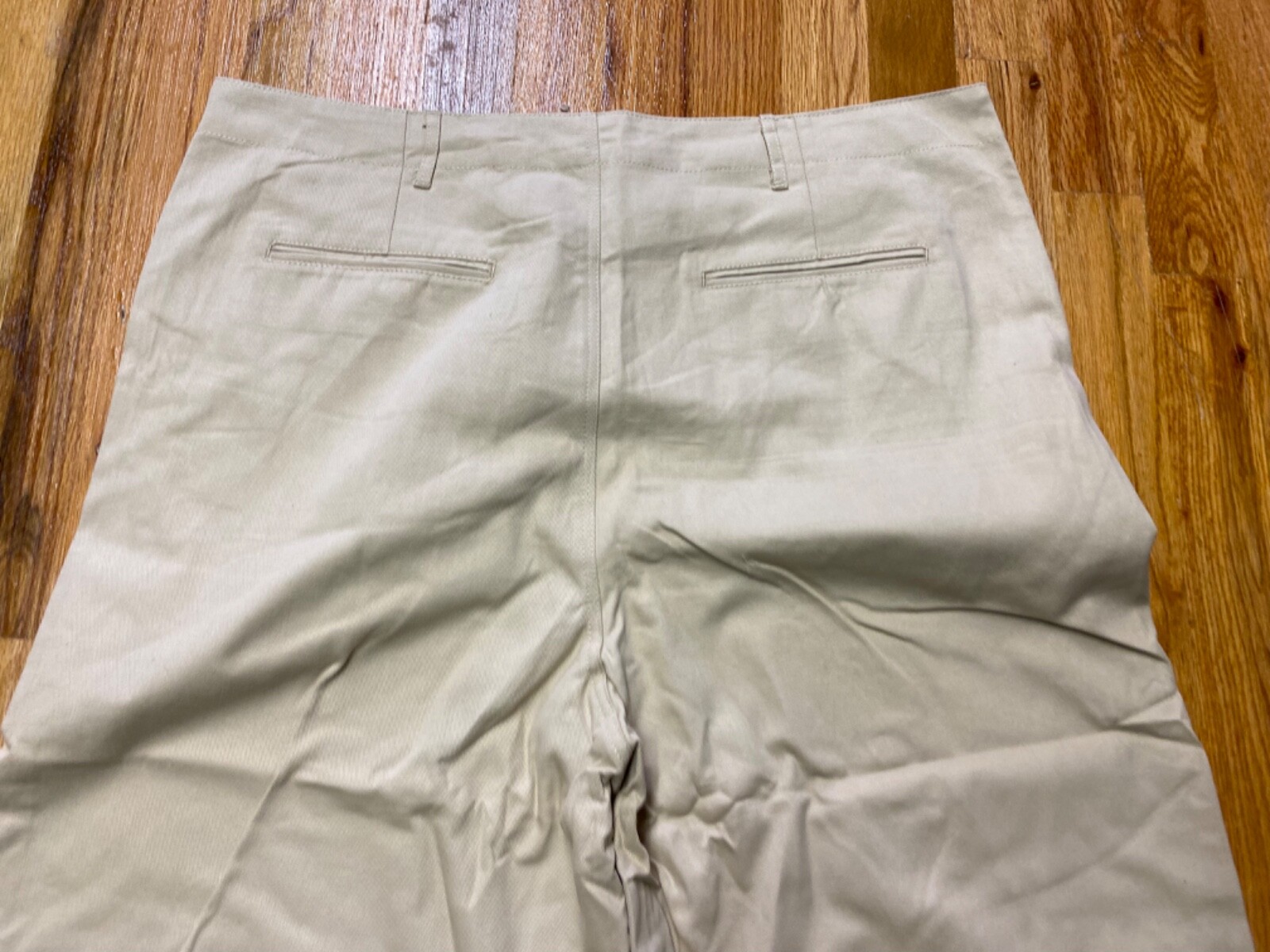 WWII US NAVY OFFICER NCO COMBAT "KHAKIS" SUMMER FIELD TROUSERS-SMALL 32 WAIST