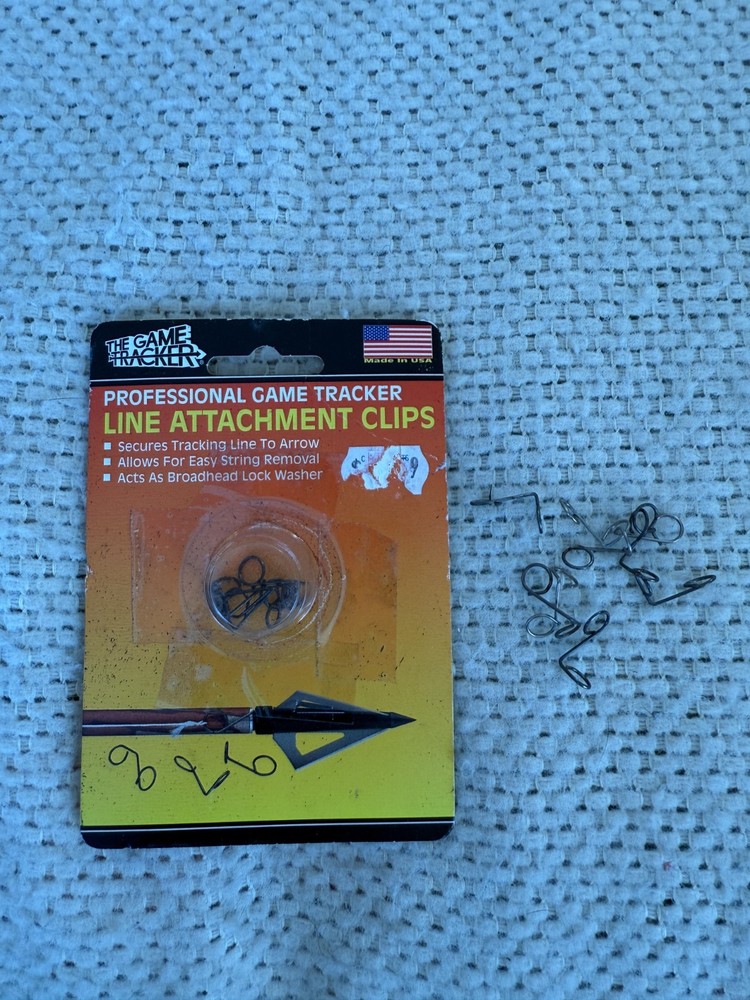The Game Tracker Professional Line Attachment Clips