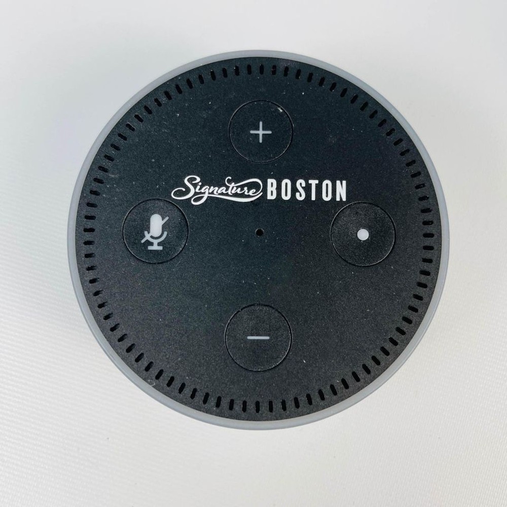 Amazon Echo Dot Alexa-enabled Bluetooth Smart Speaker 2nd Gen Signature Boston