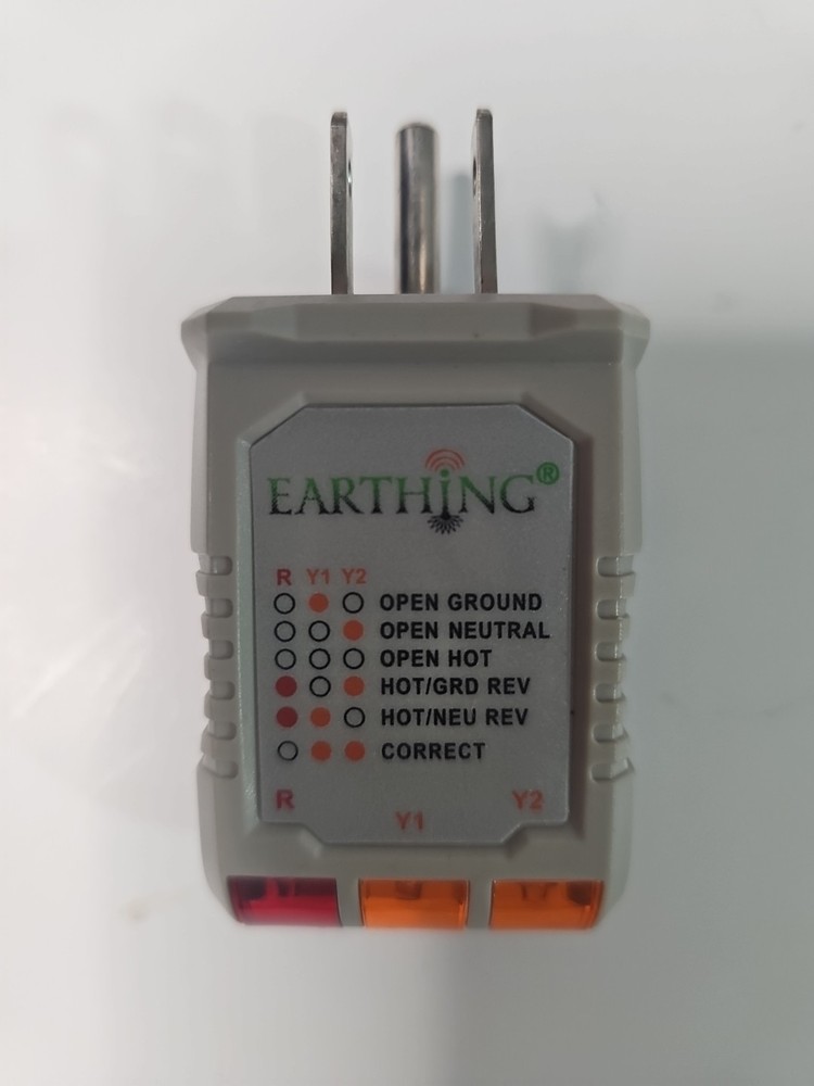 Outlet Circuit Tester Earthing Socket Test For Grounded Line