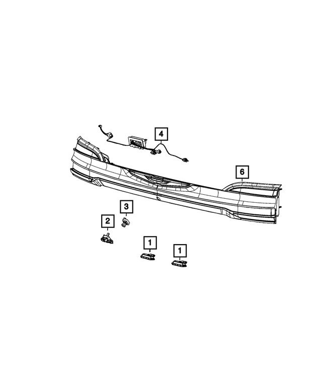 Genuine Mopar Camera 68227397AH