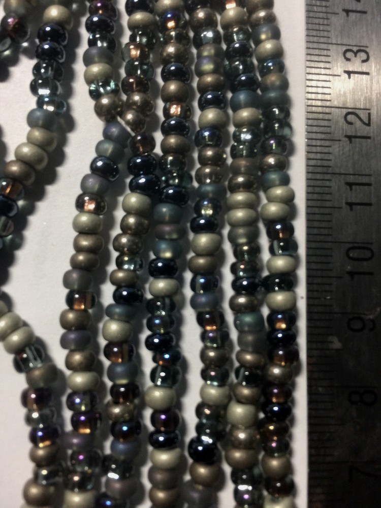 Czech 6/0 Seed Beads Rare Mixes