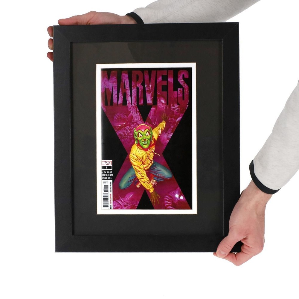 2 BCW Current Comic Book Black Wood Frames