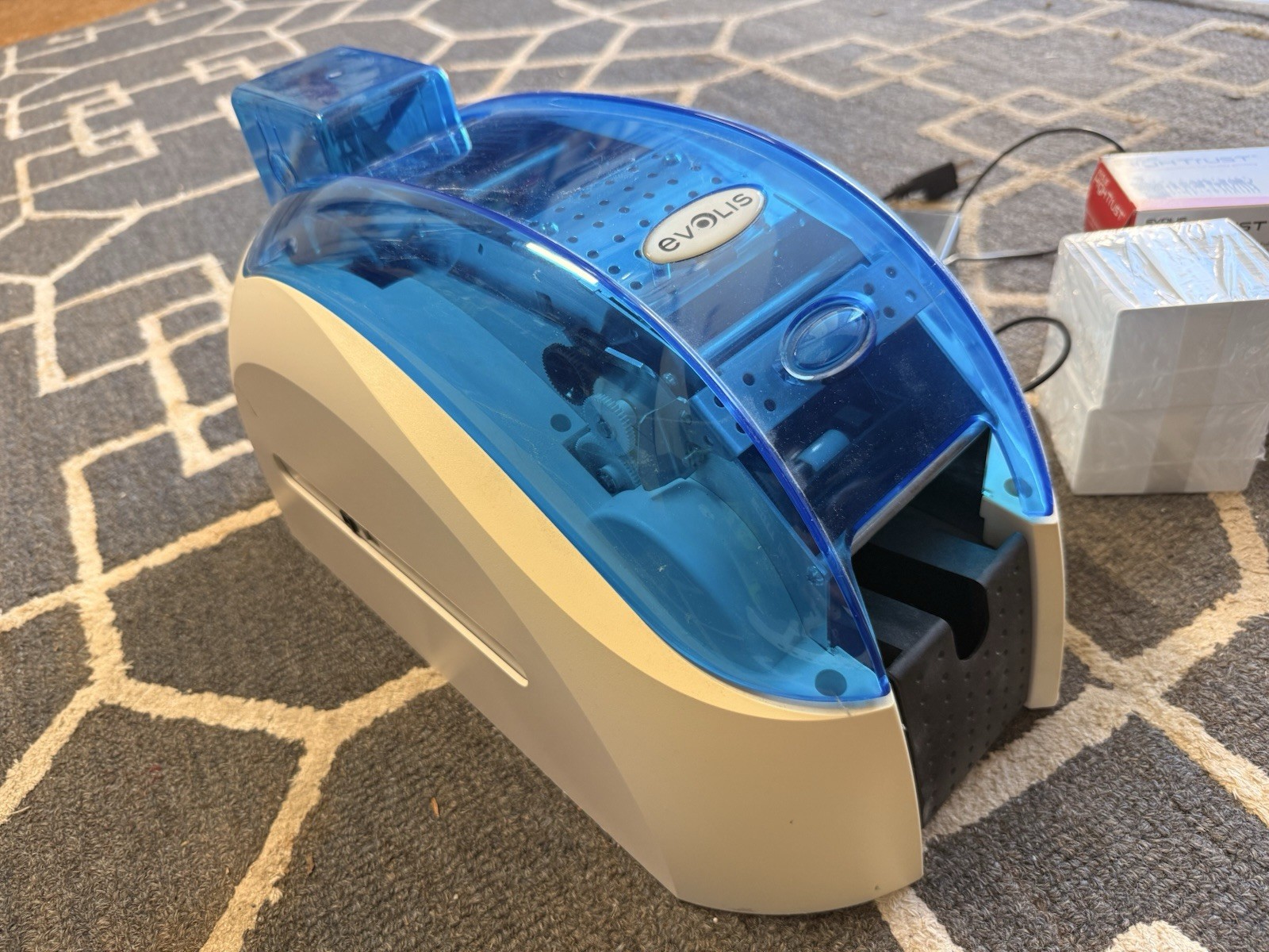 Evolis Dualyis 3.0 Card ID Printer & Extra Supplies Package