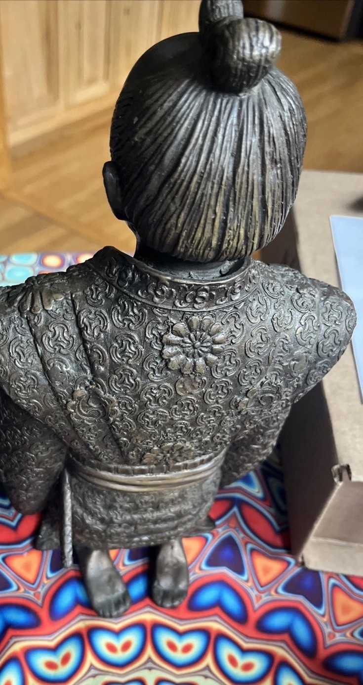 Set Of “Bronze Statues” Japan