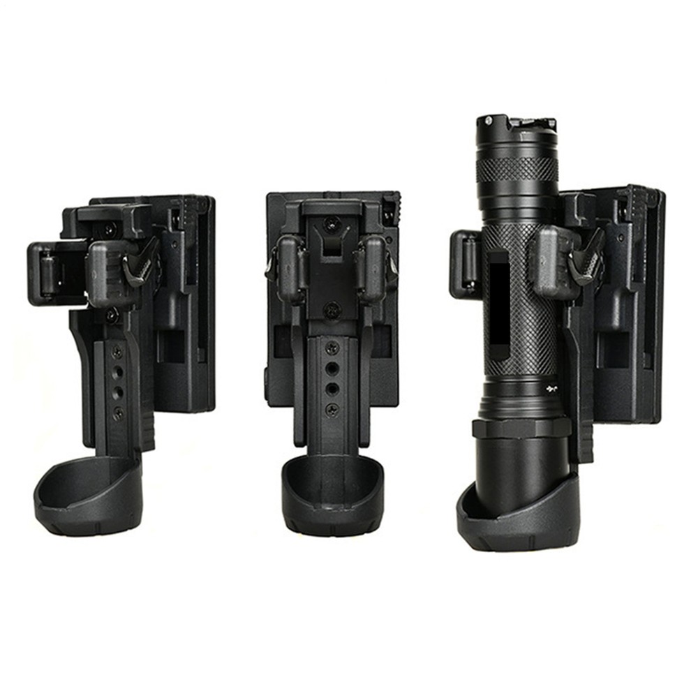 Flashlight Holster 360° Rotatable Torch Case Quick Release Flashlight Holder