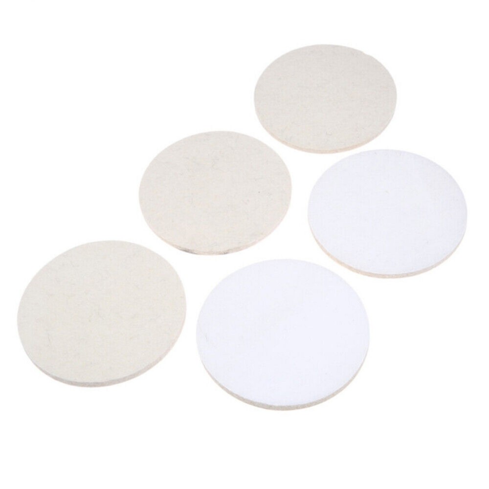 4'' 5'' Wool Buffing Polishing Wheel Disc Pad Hook and Loop for Buffer Polisher