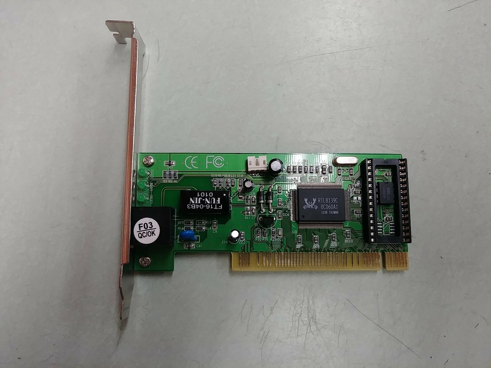 FUN-JIN FT16-04B3 0147 PCI Lan Card