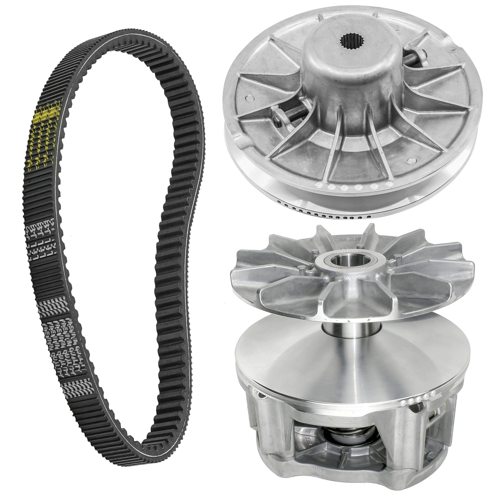 Caltric Primary & Secondary Clutch Aramid Belt For Polaris Ranger 500 2017-2022