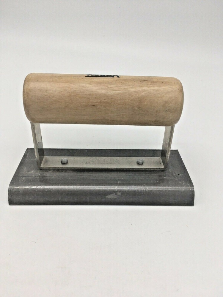 2 3/4” X 6” Cement Edger Tool Hardwood Handle