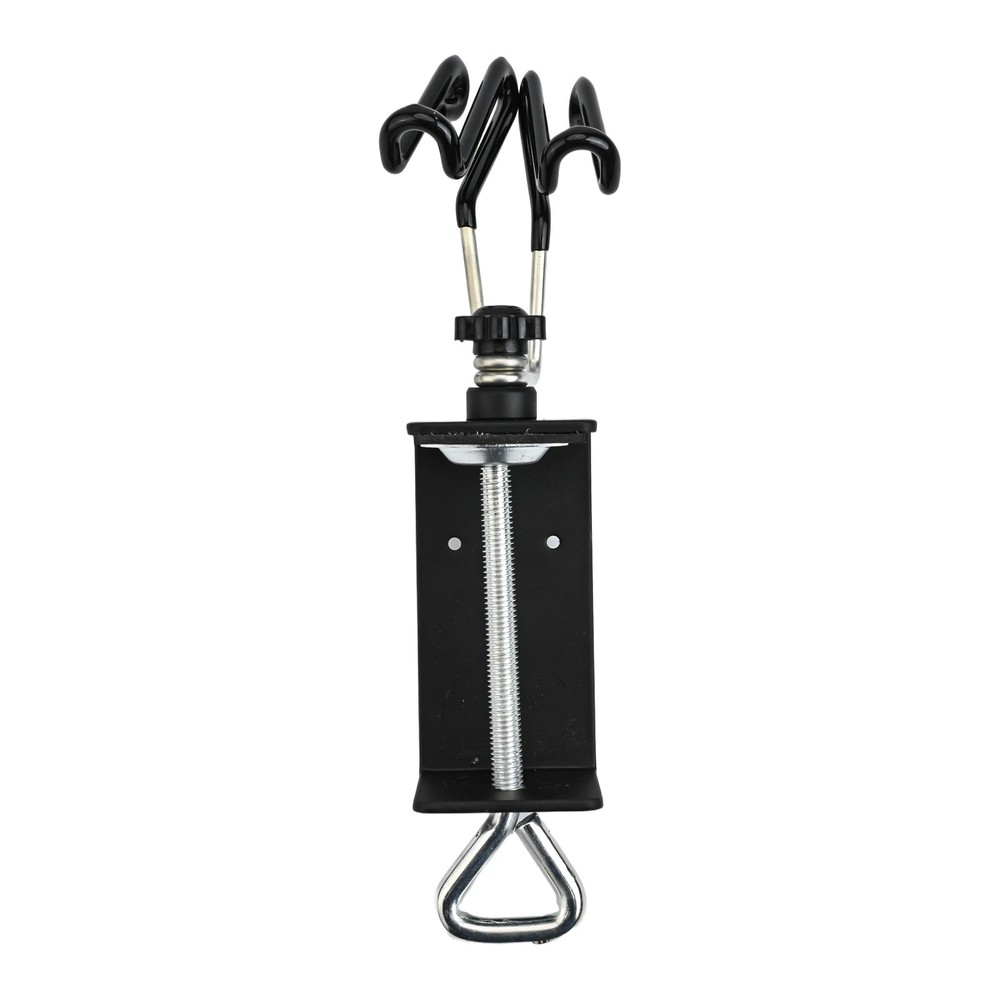 Innovative Airbrush Bracket Tool Featuring a Dedicated Side Storage Space