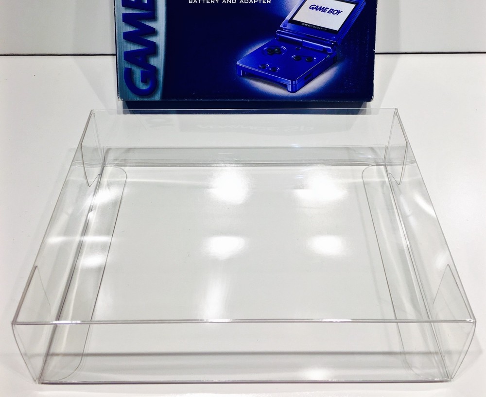 1 Box Protector For GAME BOY ADVANCE SP Console Boxes  NTSC SIZE!  Case Nintendo