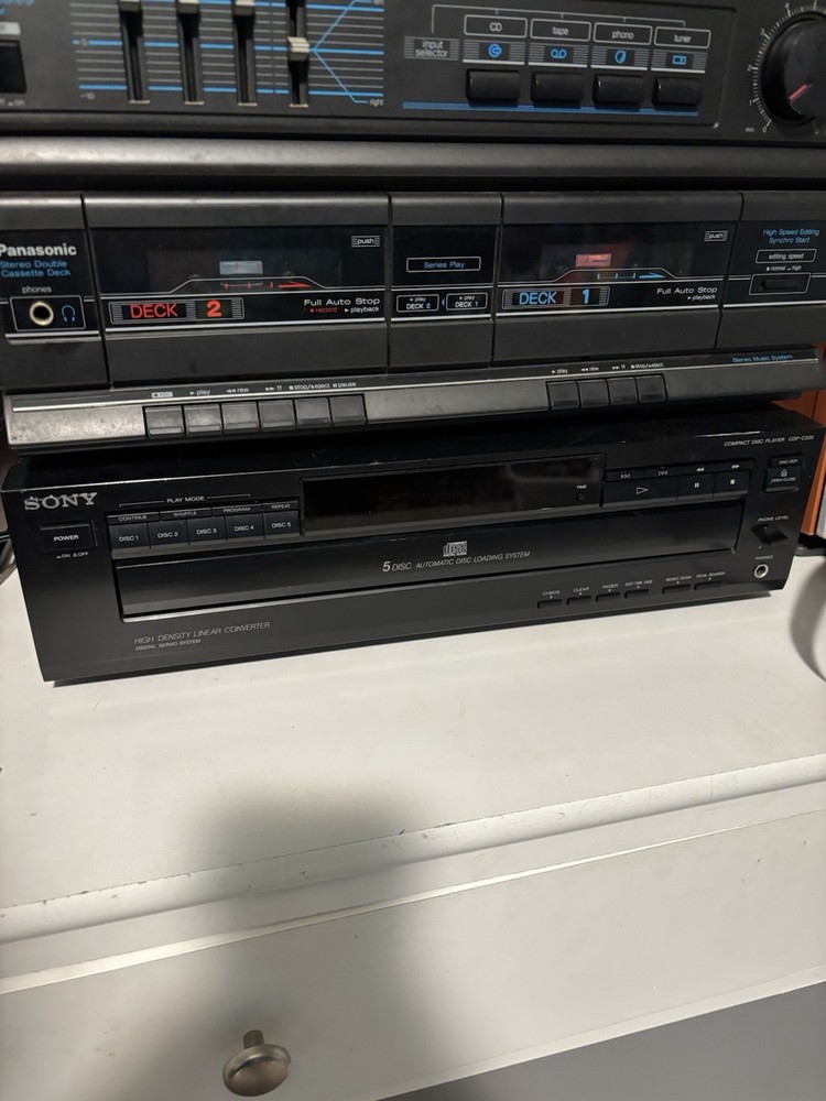 Sony 5 disc CD changer