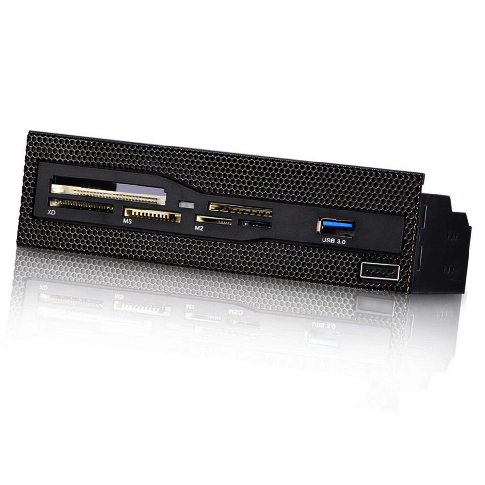 5.25" Drive Bay PC Front Panel USB 3.0 Internal Multi-Function D6C4