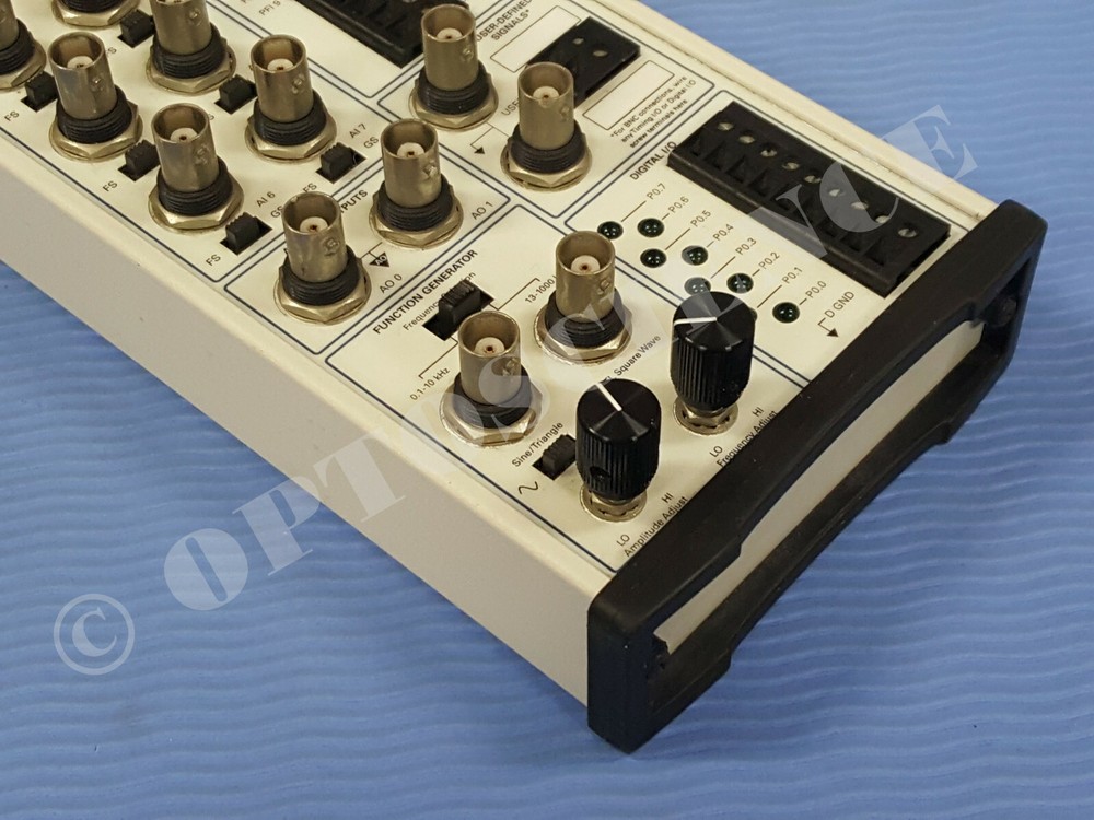 National Instruments BNC-2120 Connector Block w Function Generator, Quad Encoder