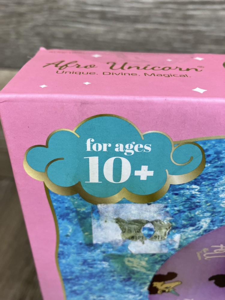 Afro Unicorn Divine Ring Float Swimming Pool Float