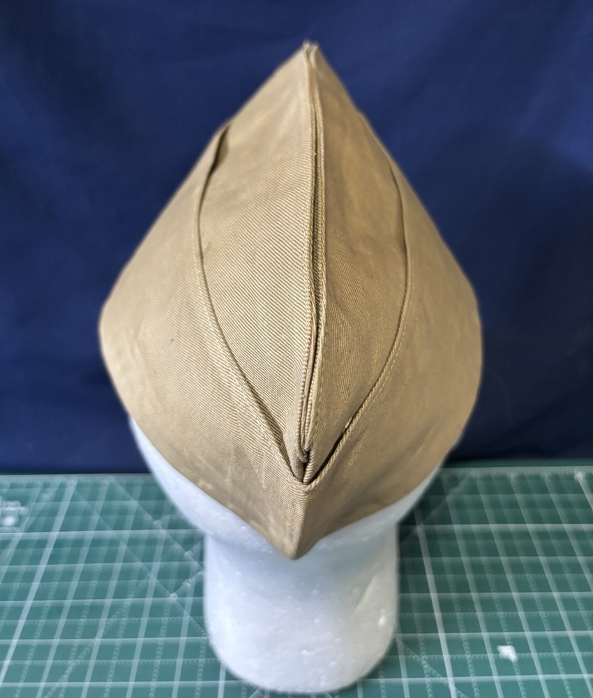 WW2 USMC Named Tan Overseas Hat