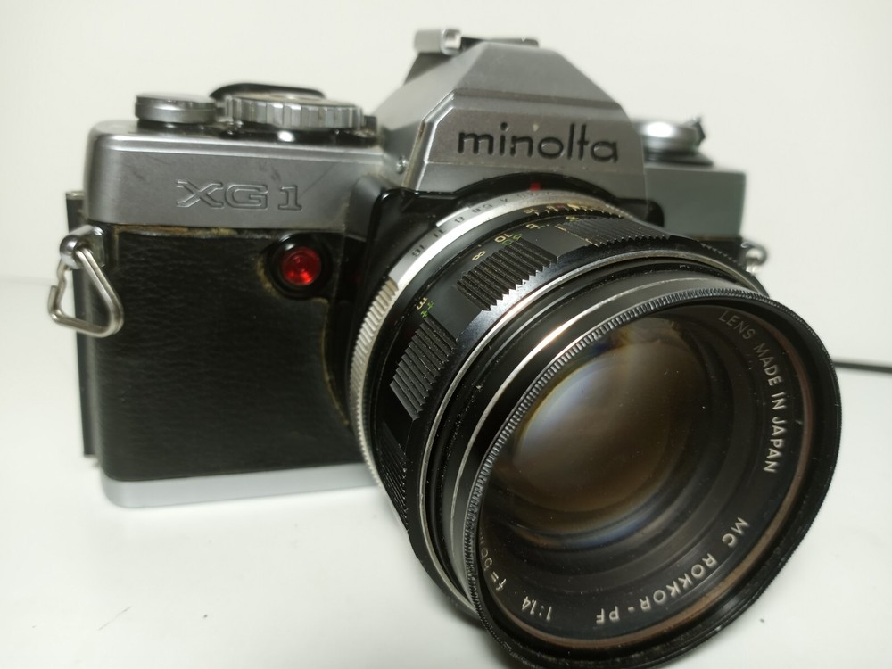 Minolta XG-1 Point Shoot Camera Untested