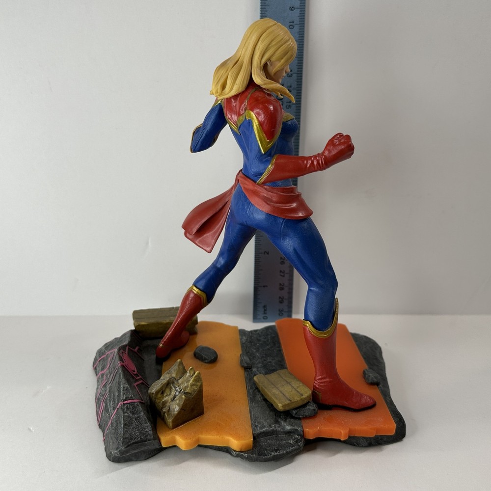Marvel vs Capcom Infinite Captain Marvel Statue Project Triforce Figure 2017 Gam