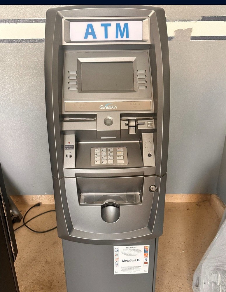 Genmega G2500 ATM Machine With Processing