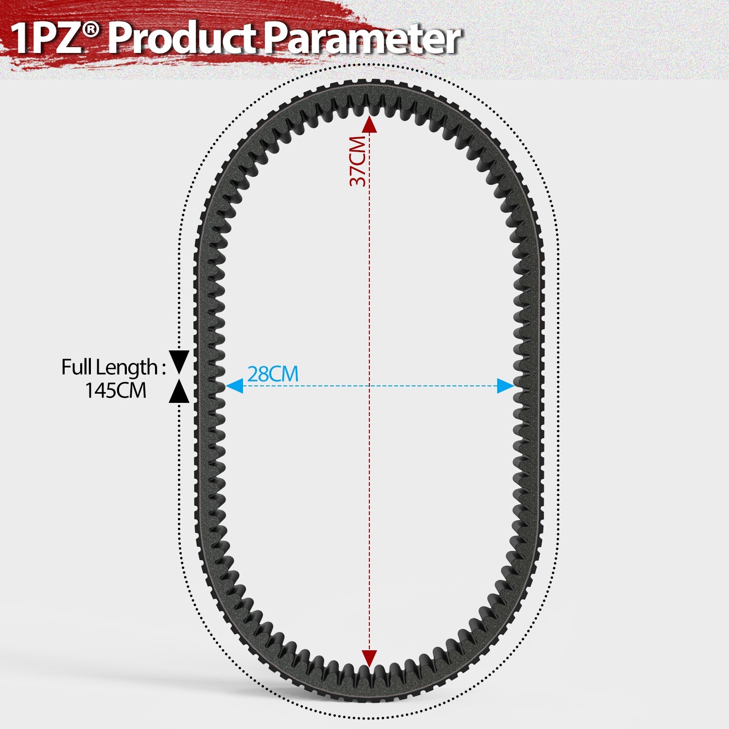 Drive Belt For Ski-Doo MX Z 1200 600 800R 900 600R 50TH ACE HO E-TEC 2009-2026