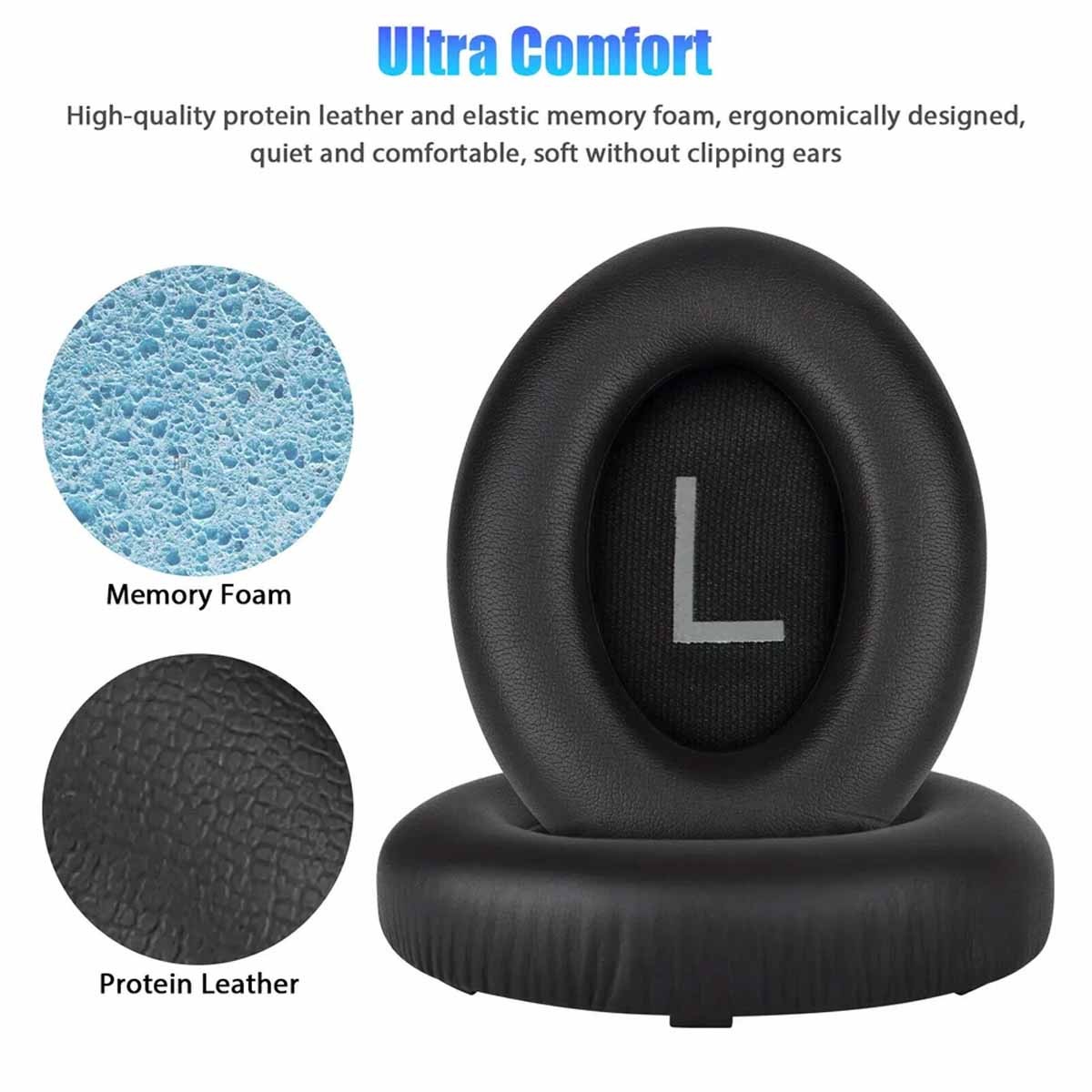 Replacement Ear Pads Cushions for Bose 700 Noise Cancelling NC700 Headphones