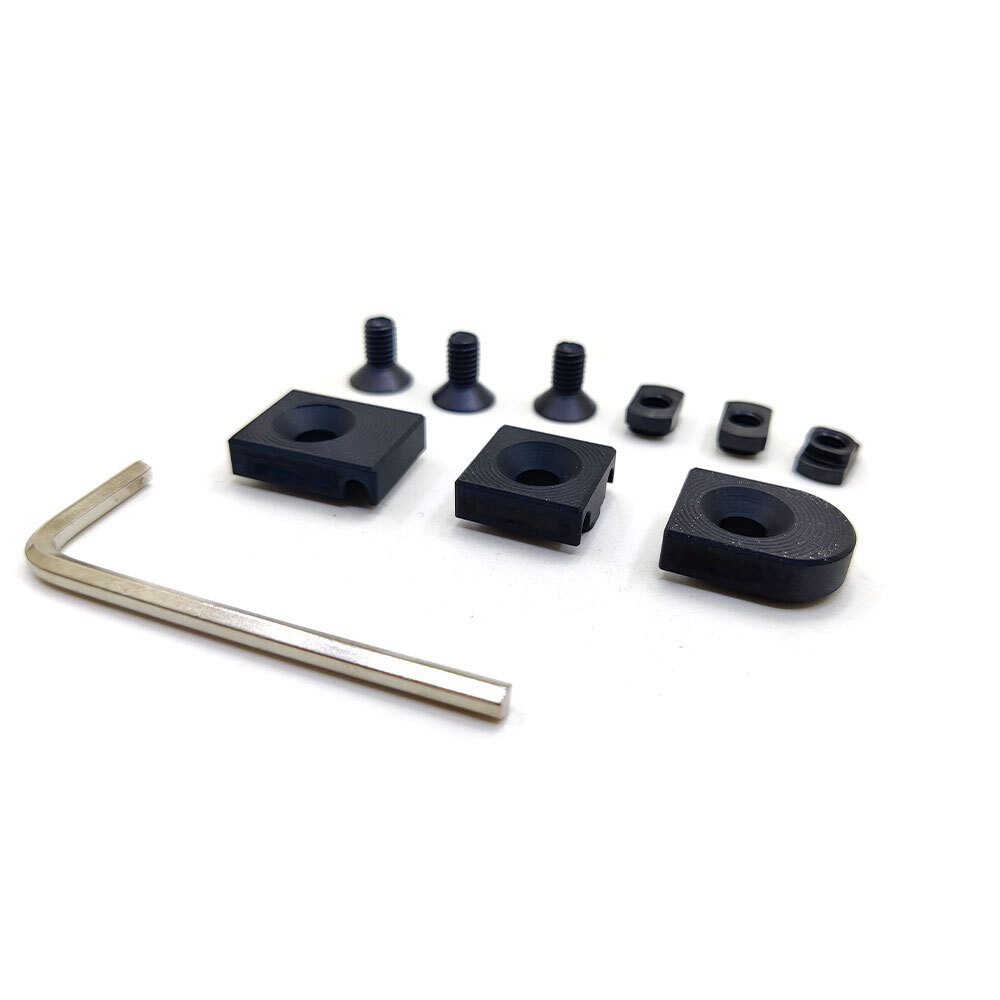 Machine MLOK / Keymod Rail Cover Wire Guide System Cable Management Handguard