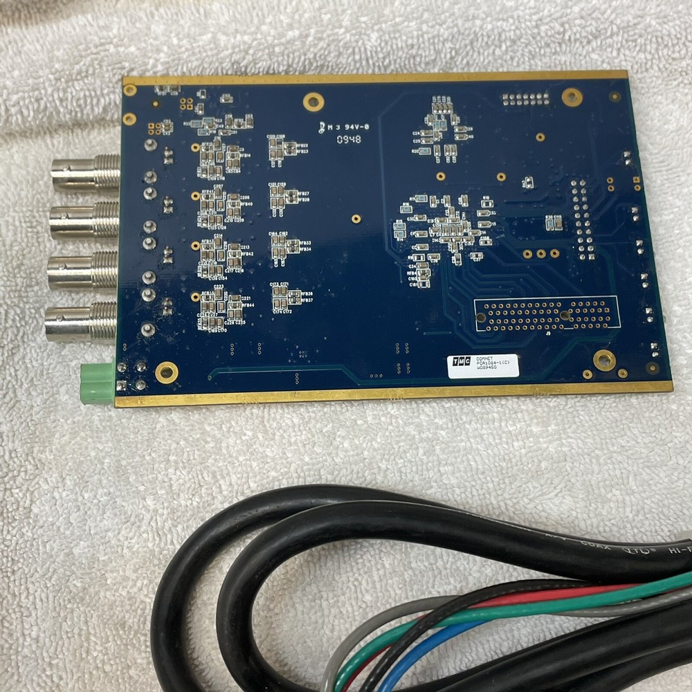 Vintage TMC Comnet PCA1084-1 Video Capture Card with Cable