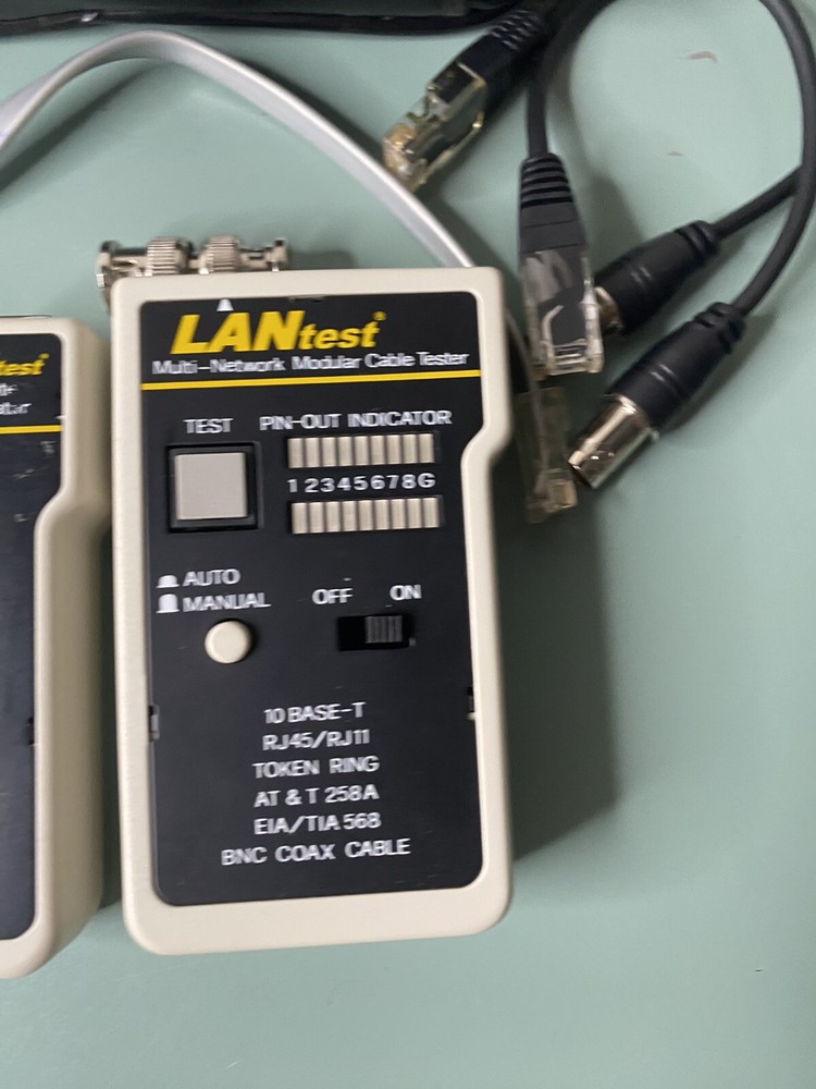 GC Electronics Lan Test Kit 45-5767 Network Modular Cable Tester