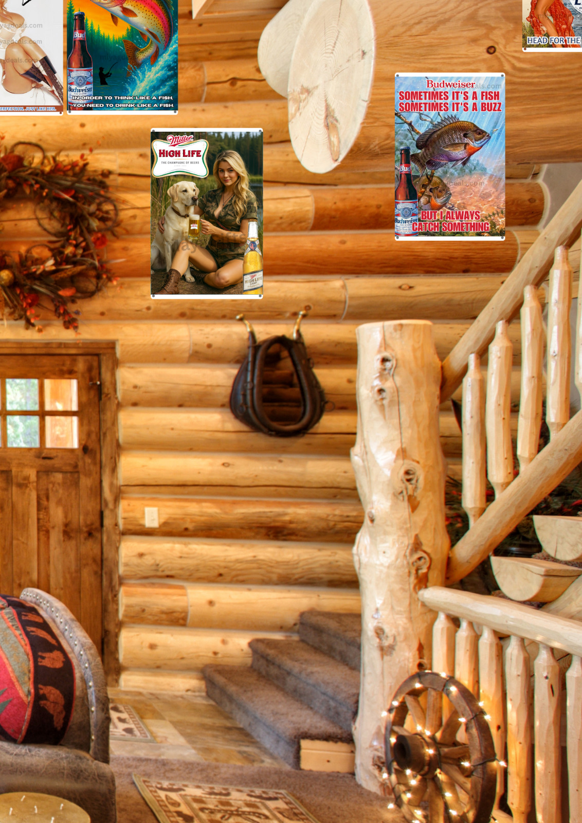 King Of Beers Sydney Sweeney Metal Poster Sign Bar Garage Wall Decor Read Des