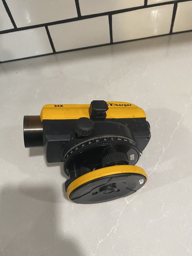 CST / Berger 24X Transit Level Optical Scope Construction Surveying Tool