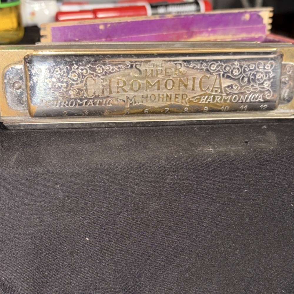 HOHNER Super Chromonica Chromatic Harmonica Model with Original Box