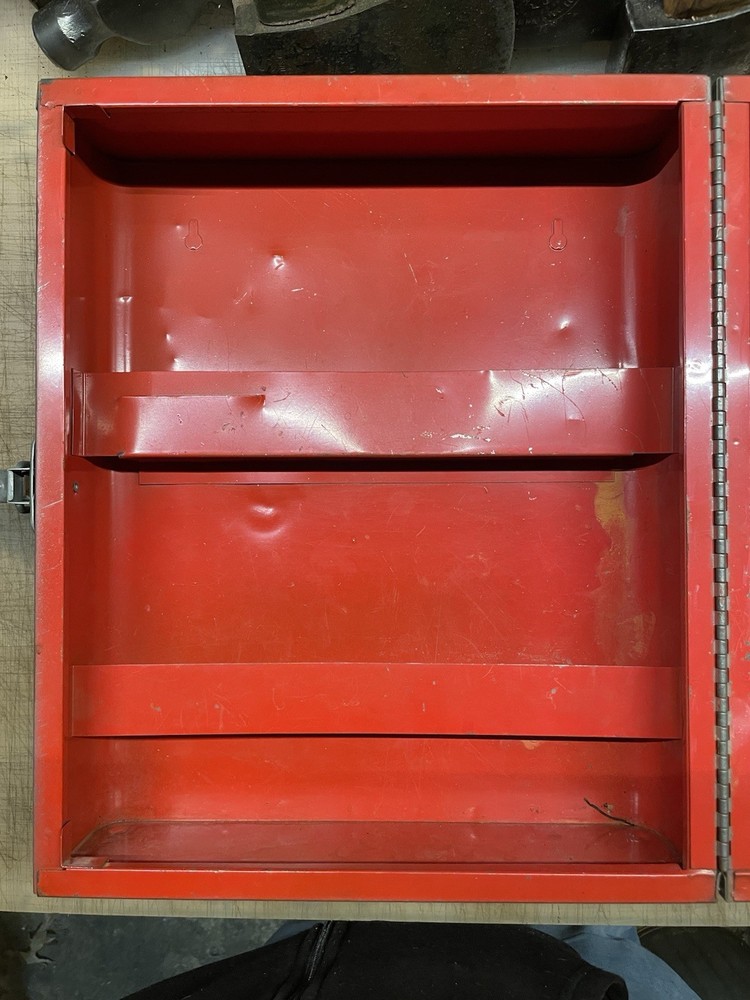 Vintage Dunlap Tool Box - Portable Power Tool Workshop Tool Box