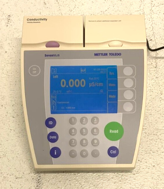 Mettler Toledo SevenMulti PH/Conductivity Laboratory Dual Function Meter 216D
