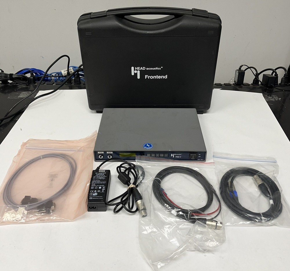 Head Acoustics 2492 PEQ V Programmable Digital Equalizer BUNDLE