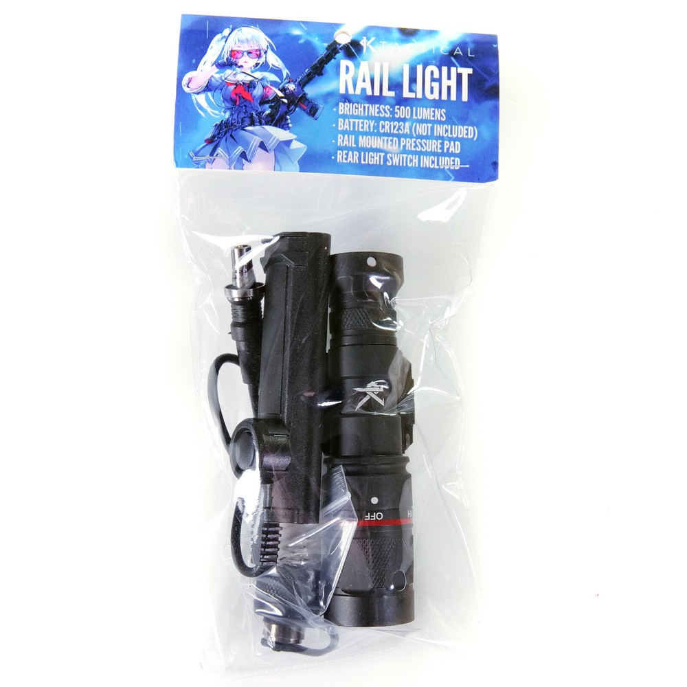 KTactical Rail Mount Weapon Light with Pressure Pad and Back Button