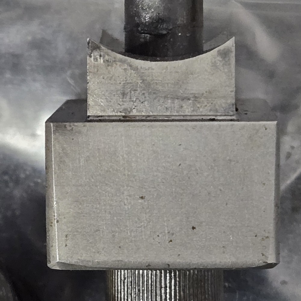 Omega Rectangular Panel Punch CP-5 0.635" × 1.195" 3/8" Pilot