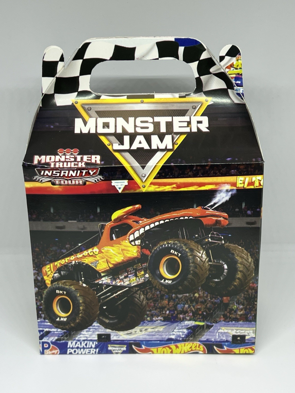 10 ct. Pack - MONSTER JAM Candy Boxes / Paquete con 10 Cajas de MONSTER JAM