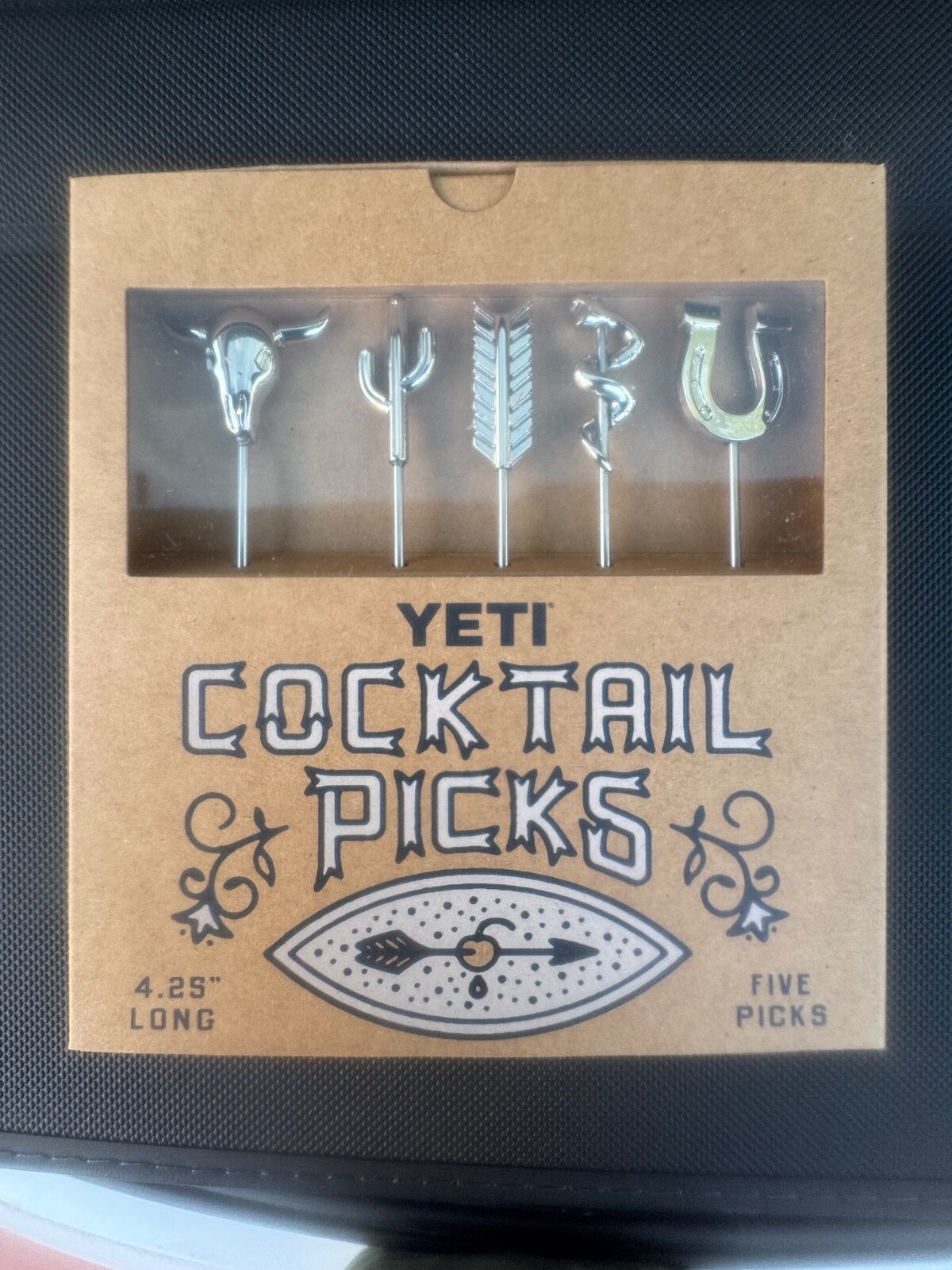 Brand New LIMITED EDITION YETI Cocktail Picks - 1 Set Of 5 Picks