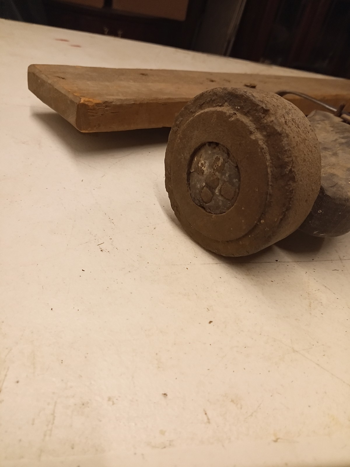 Antique Steelyard Scales With Roman Numerals Steel Primative