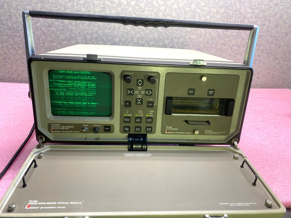 LASER PRECISION CORP TD-9960 OPTICAL TIME DOMAIN REFLECTOMETER