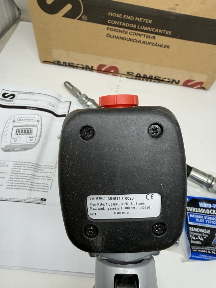 Samson 365532 Standard Volume Digital Meter Manual Control Handle