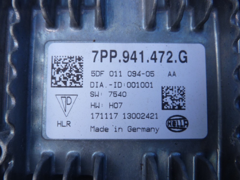 Lamborghini Huracan Headlight Ballast Control Unit Module Computer ECU Porsche