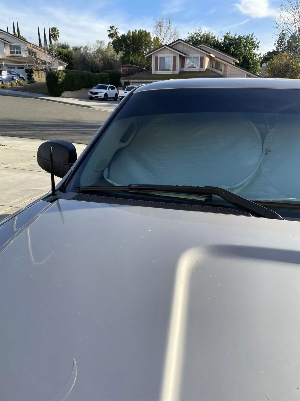 7" Short Black Rubber Antenna Mast Radio AM/FM for Chevrolet Silverado 2006-2025