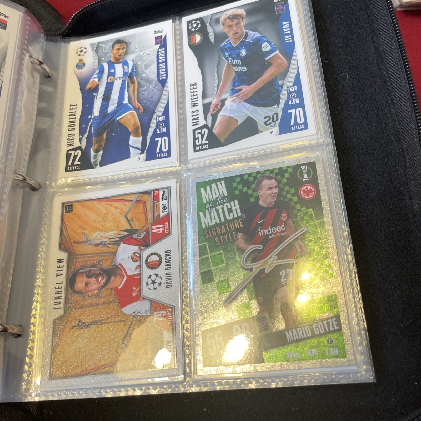 Huge Binder Full Of Soccer Cards! Panini, Topps, Many Holos And Special Cards!