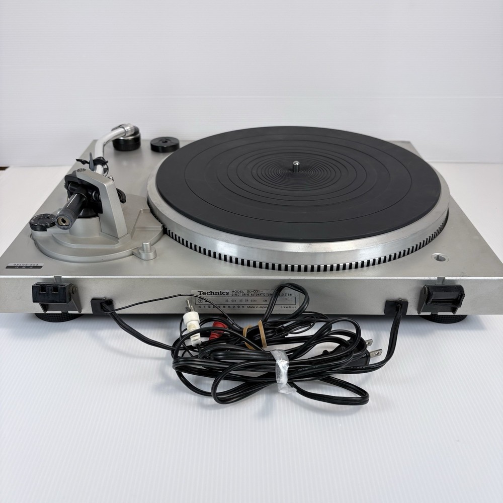 Technics SL-Q3 Turntable Quartz Direct Drive Fully Automatic Test Video