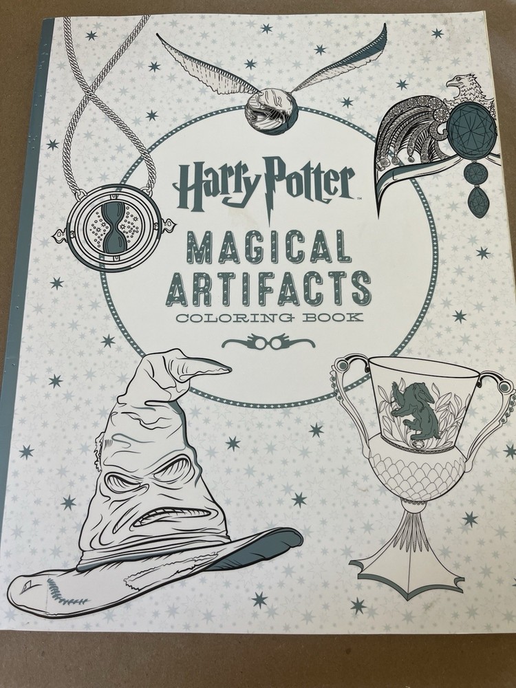 Harry Potter Magical Artifacts Coloring Book