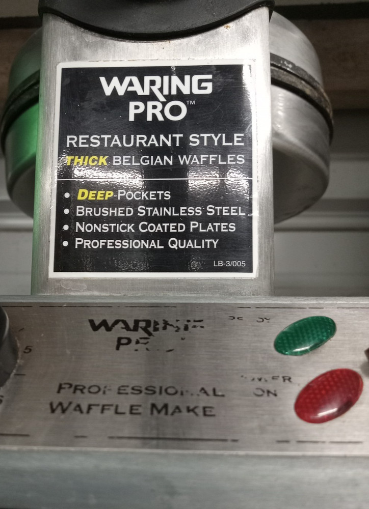 Waring Pro Restaraunt Style Belgian Waffle Maker