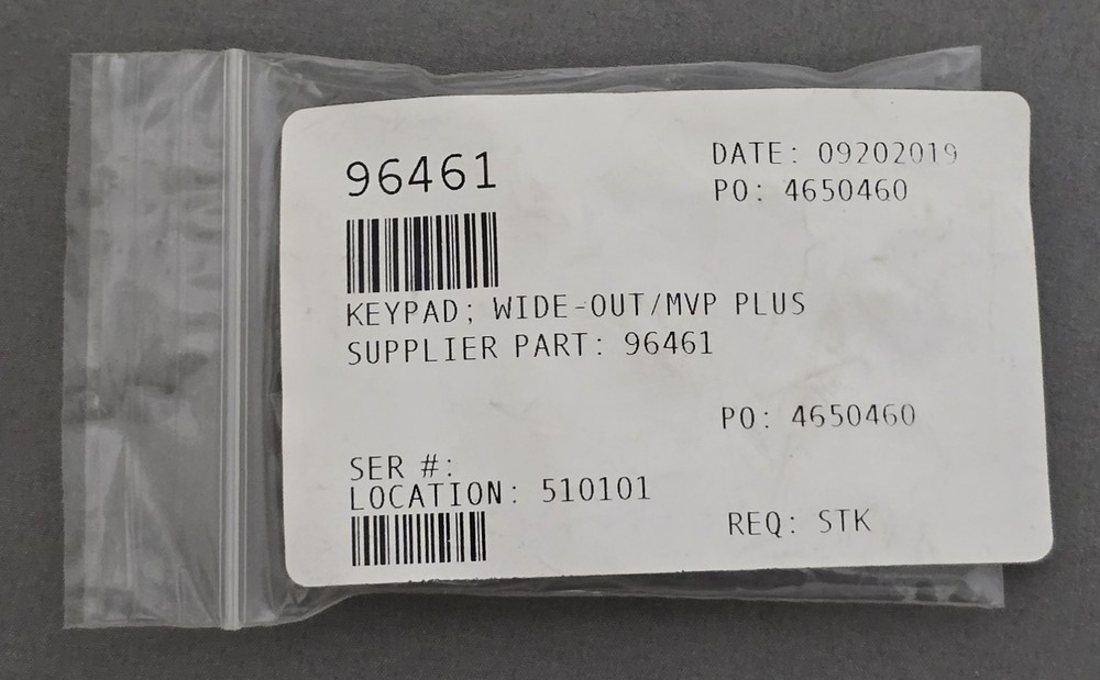 Western Plow Part # 96461 - 10-Pin 9 Button HandHeld Controller Keypad Assembly