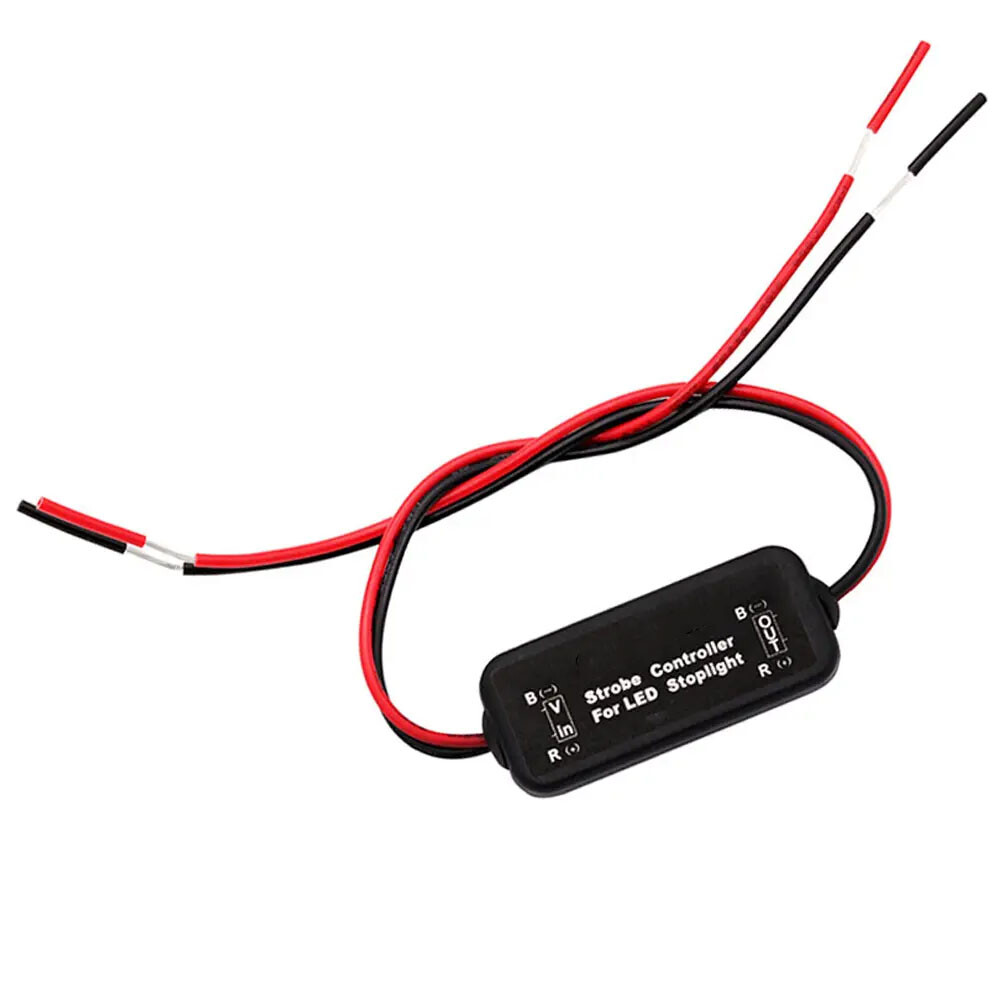 2PC CD0101 Flash Strobe Controllers Flasher Modules For Car LED Brake Stop Light